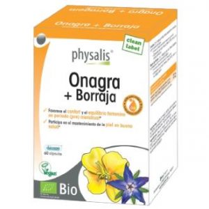Onagra + Borraja 60 cápsulas