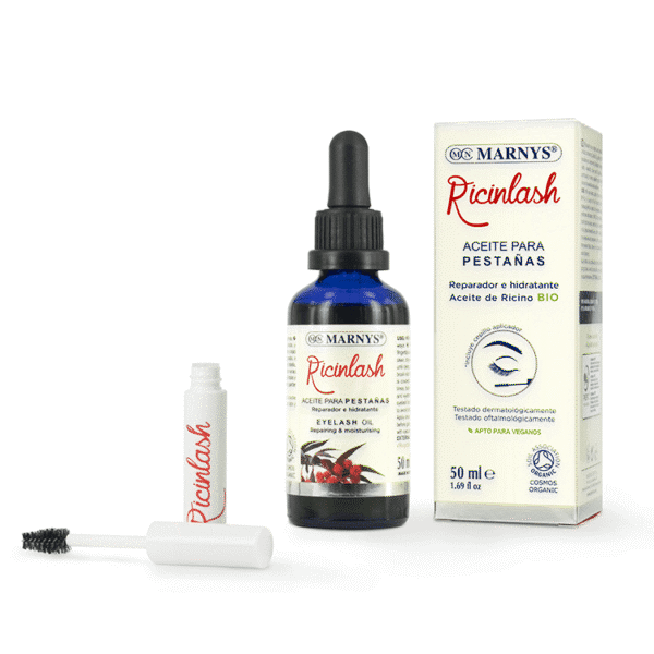 Ricinlash  Aceite  para pestañas con aplicador 50 ml.