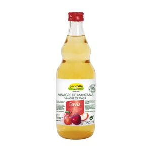 Vinagre de MANZANA Savia no pasteurizado no filtrado  750ml.