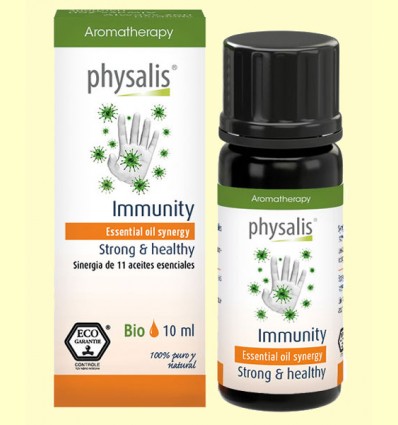 aceite esencial immunity bio aceite vegetal physalis 10 ml