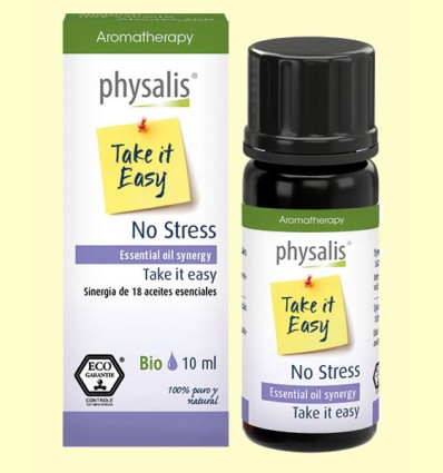 aceite esencial no stress bio aceite vegetal physalis 10 ml